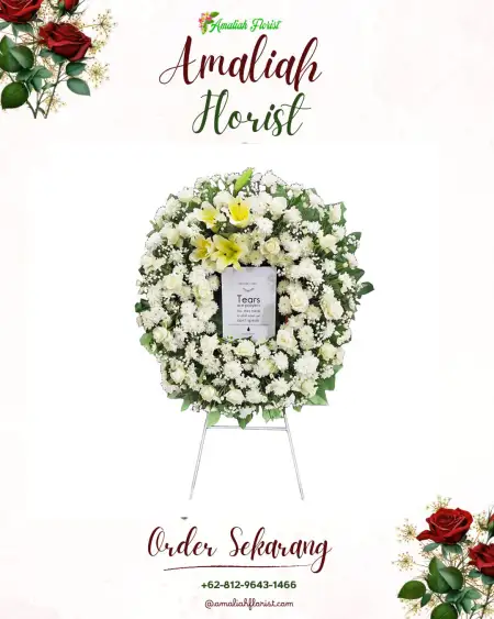 Krans Bunga Duka Sekarbagus